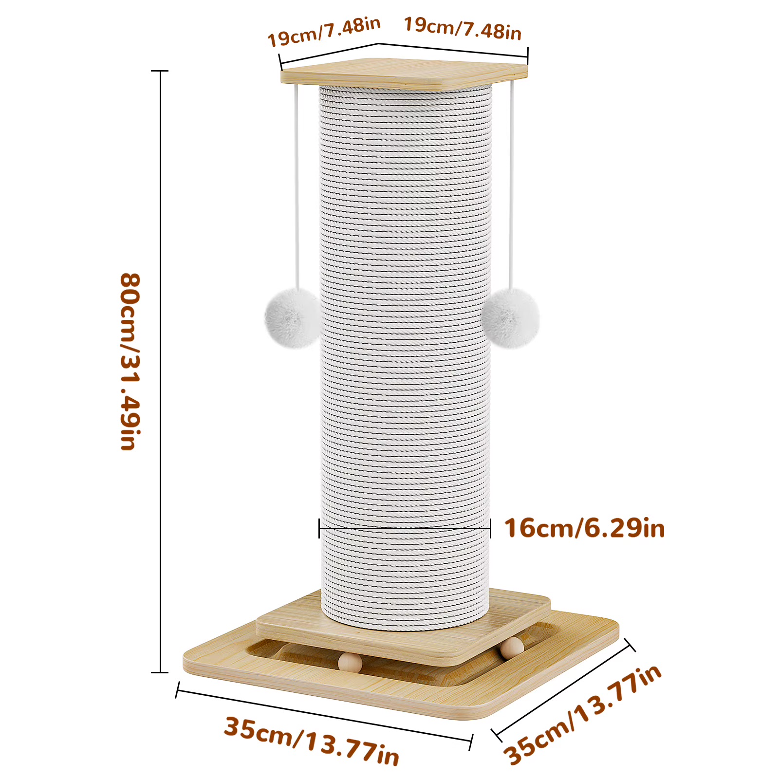Scratch Post Tower 9 míry